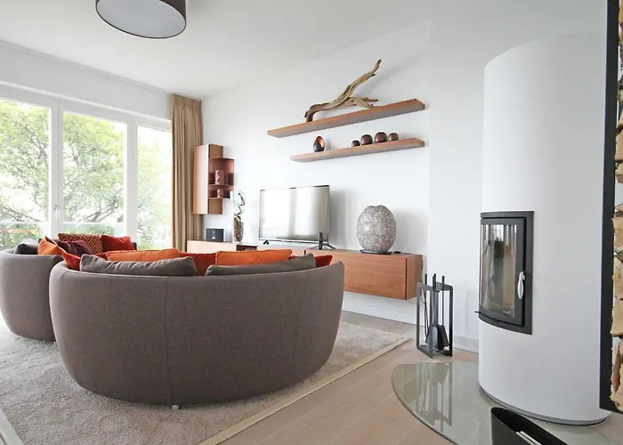 Villa Ostseeresidenz Sassnitz - Wg 18 Mit Kamin, Sauna, Terrasse, Meerblick *