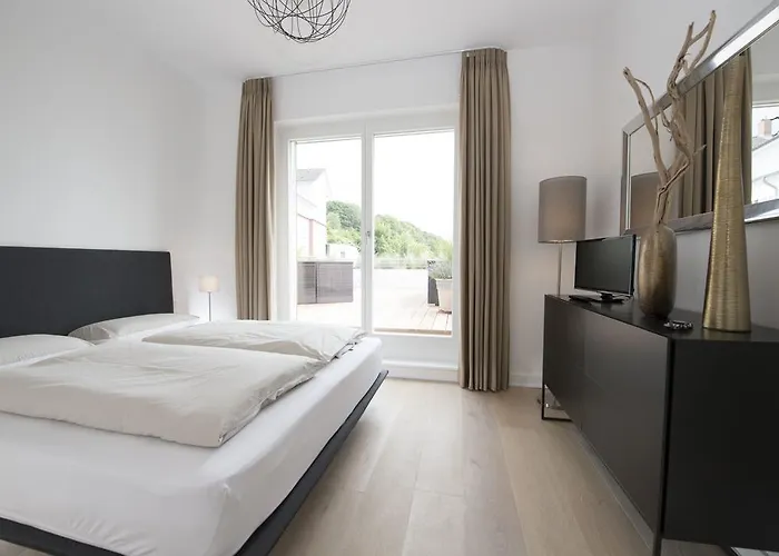 Villa Ostseeresidenz Sassnitz - Wg 18 Mit Kamin, Sauna, Terrasse, Meerblick